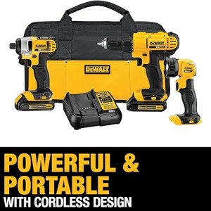 Cordless Drill Combo Kit - 3 Tools